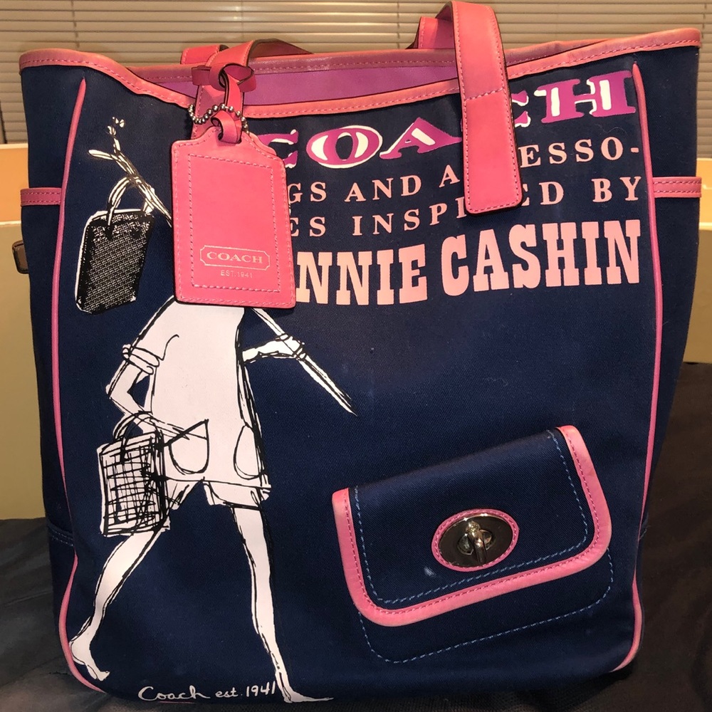 Coach Bonnie Cashin Canvas Tote Bag